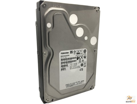 Toshiba MG04ACA400N 4TB 64MB Cache 7200RPM SATA III 6.0Gb/s 3.5" Internal Enterprise NAS Hard Drive