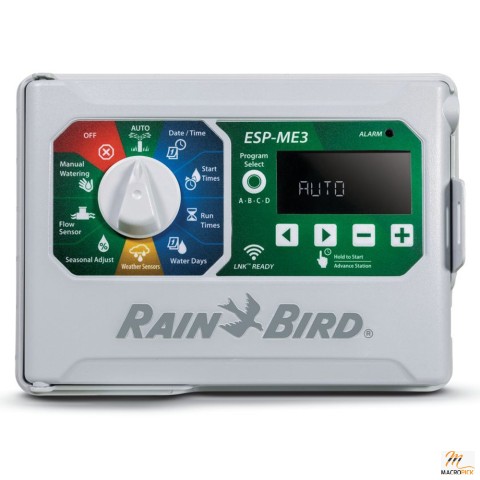 Rain Bird ESP-ME3 4 Station WiFi Ready Indoor/Outdoor Controller