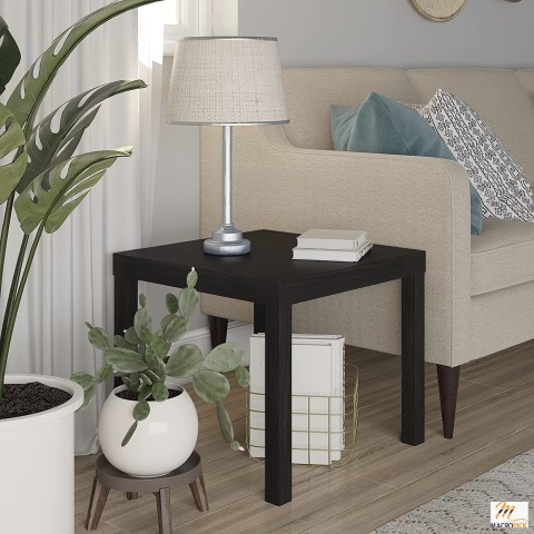 Ameriwood Home Parsons Modern End Table, Espresso