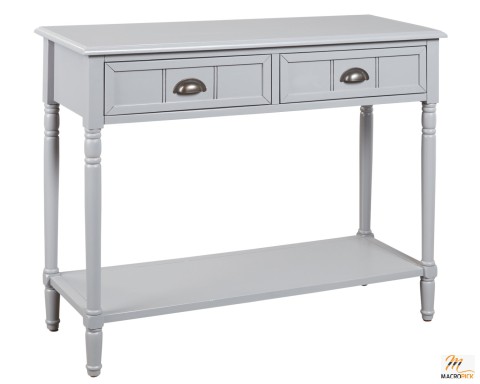 Signature Design by Ashley Goverton Traditional Gray Console Sofa Table