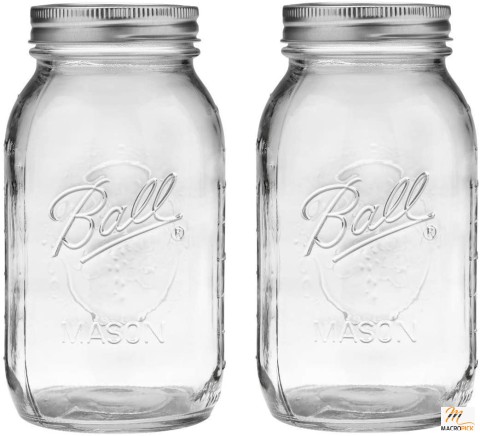 Ball Regular Mouth 32-Ounces Mason Jar