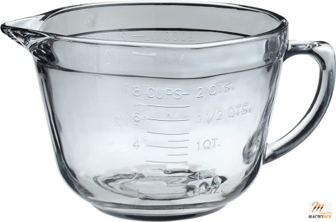 Anchor Hocking Glass 2-Quart Batter Bowl