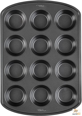 Wilton Perfect Results Premium Non-Stick Bakeware Muffin Pan & Cupcake Pan