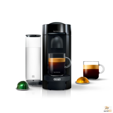 Nespresso Vertuo Plus Coffee and Espresso Maker by De'Longhi, Black