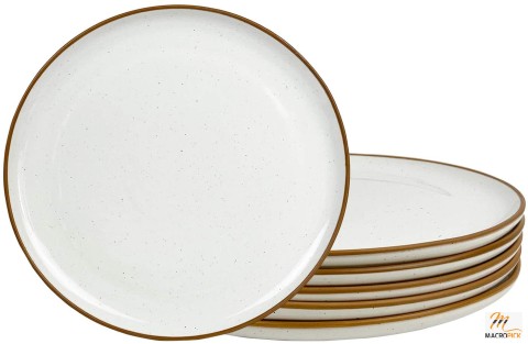 Mora Ceramic Dinner Plates Set of 6, 10 inch Dish Set