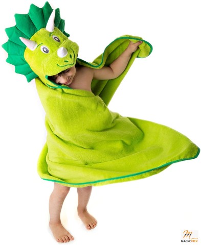 Premium Hooded Towel for Kids | Dinosaur Design