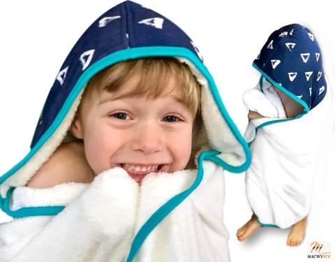 Land Of The Wee Kid Towels with Hood for Toddler & Little Kid Boys & Girls