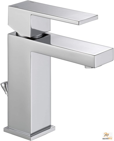 Single Handle Bathroom Faucet Chrome, Bathroom Sink Faucet, Drain Assembly