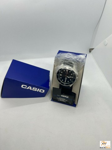 Casio - MDV106-1A - Men's 200M Black Resin Band Black Dial Analog Dive Watch