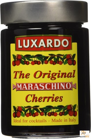 Luxardo, Gourmet Cocktail Maraschino Cherries 400G Jar