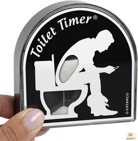 Toilet Timer - Funny Gifts for Men, Husband, Dad, Fathers Day