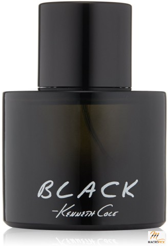 Kenneth Cole Black Eau de Toilette, Cologne for Men, 3.4 Oz