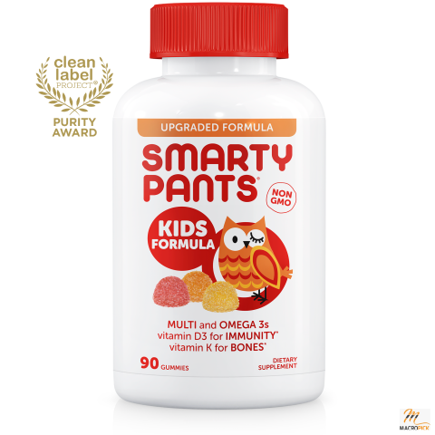 SmartyPants Kids Formula Multivitamin Gummies, 90 Count