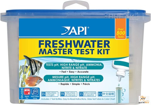 API FRESHWATER MASTER TEST KIT 800-Test Freshwater Aquarium Water Master Test Kit