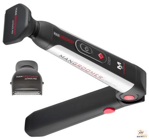 MANGROOMER - ULTIMATE PRO Back Shaver with 2 Shock