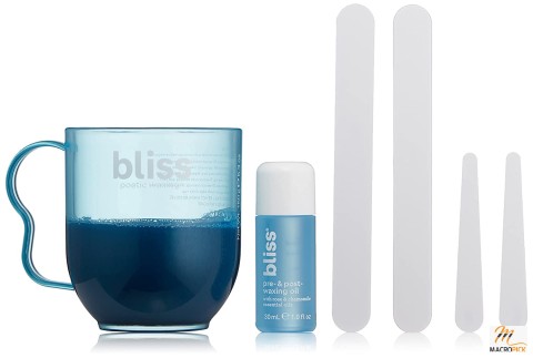 Bliss At-Home Waxing Kit | Microwavable No-Strip Wax | Paraben & Cruelty Free | 5.3 fl oz