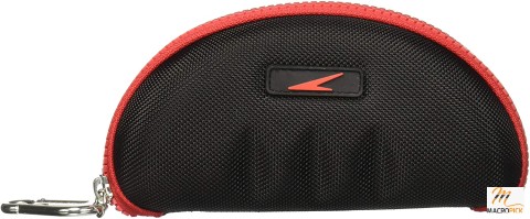 Speedo Unisex Swim Goggle Protective Case Black/Red, One Size