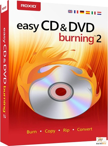 Roxio Easy CD & DVD Burning 2 - Disc Burner & Video Capture Software