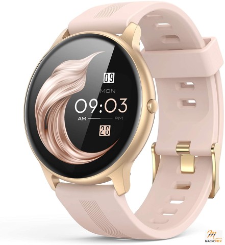 Smart Watch for Women - Long Battery & IP68 Waterproof Smart Watch - 1.3"/33mm Touch Screen - Heart Rate, Sleep Monitoring & Various Sport Modes