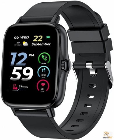 Fitness Smart Watch - 1.70" Full Touch Screen -  WhatsApp, text, Facebook Message Reminder - Multi Sports Mode