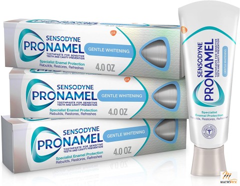 Sensodyne Pronamel Gentle Teeth Whitening Enamel Toothpaste for Sensitive Teeth