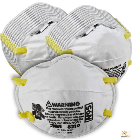 3M Personal Protective Equipment 8210 Particulate Respirator