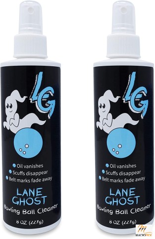 Lane Ghost Bowling Ball Cleaner Spray Kit - 2 Pack