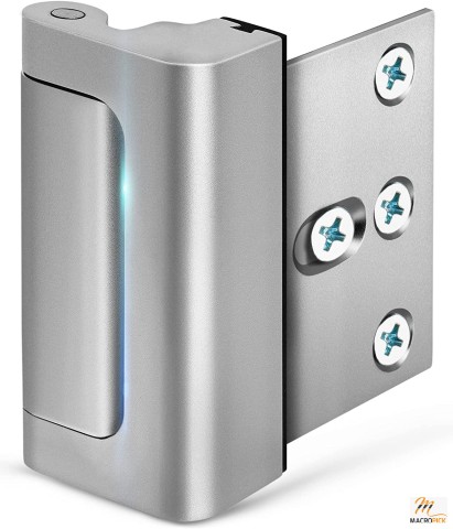 EverPlus Home Security Door Lock with 8 Screws, Childproof Door Reinforcement Lock