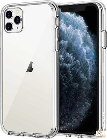 Case for iPhone 11 Pro Max - Shockproof Bumper Cover - Anti-Scratch Clear Cover for Iphone 11