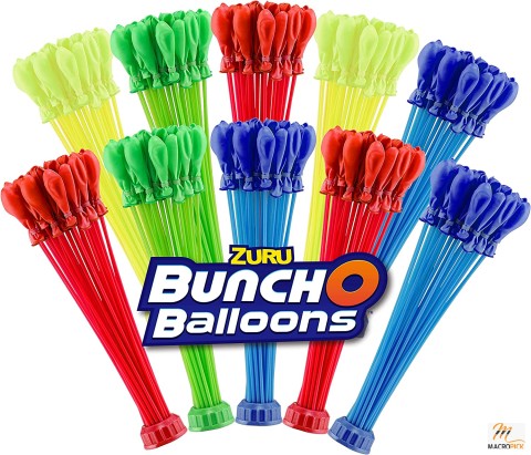 Bunch O Balloons Multi-Colored (10 Bunches) - Instant Water Balloons for Outdoor Family Fun -