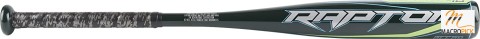 Rawlings Raptor USA Baseball Bat - Aluminum | 2 1/4 Barrel - 26 Inch , Dark Green - 1Pc