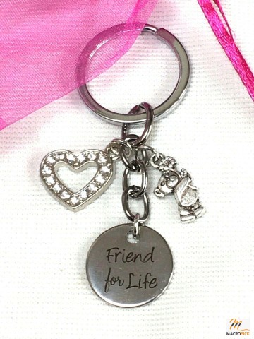 FRIEND FOR LIFE, KEY RING FOR BEST FRIEND