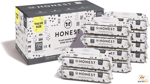 The Honest Company Wipes, Pattern Play, 720 Count