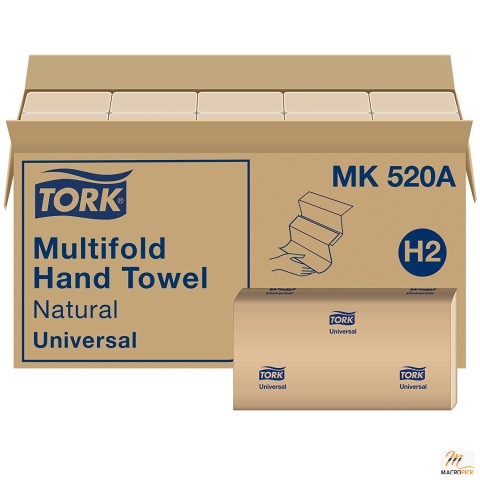 Tork Multifold Hand Towel - 100% Recycled Fibers Paper Towel - 16 x 250 Sheets