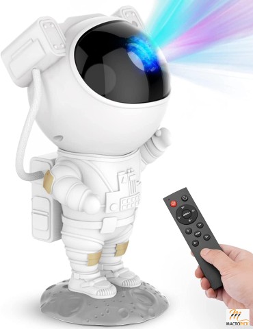 Astronaut Starry Nebula Ceiling LED Lamp with Timer and Remote For Kids