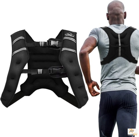 Weight Vest - Sport Weighted Vest Workout Equipment - 16 Pounds Body Weight Vest for Men & Women