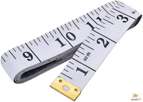 Soft Tape Measure -  Double Scale Body Sewing Flexible Ruler - 60-inch Cloth Tape Measure