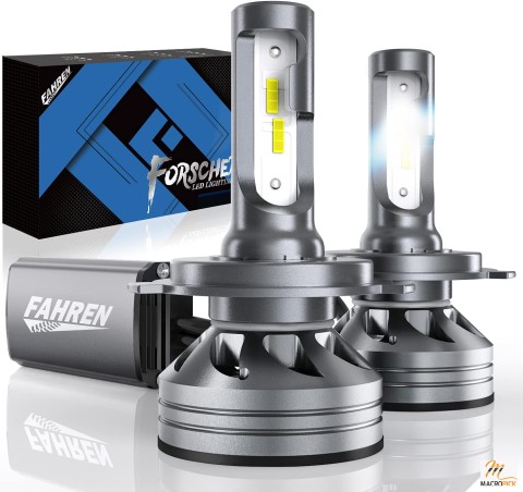 Fahren H4/9003/HB2 LED Headlight Bulbs 70W 14000 Lumens Super Bright LED Head Lights