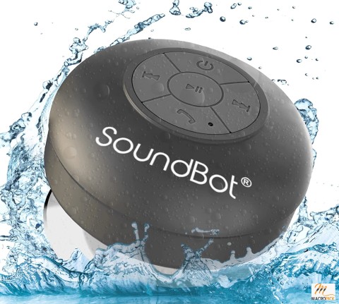 Waterproof Bluetooth 4.0 Speaker - Built In Mic And Loud Speaker -  With 6hrs of Playtime