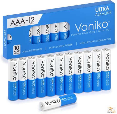 Premium Grade AAA Batteries - Triple A Battery - Ultra Long-Lasting, Batteries