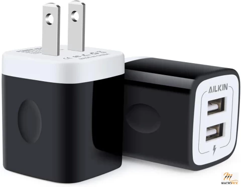 2.1A Multiport Charger, USB Wall Charger