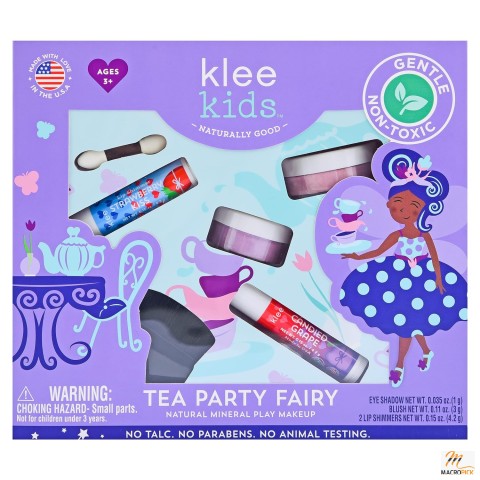 4 Piece Kit Klee Kids Natural Mineral Makeup By Luna Star Naturals, Tea Party Fairy/Pom Pom Fairy