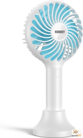 HonHey Portable Mini Handheld Fan with USB Rechargeable Battery, Portable Size & Durable