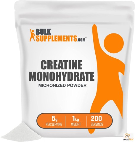 Pure Gluten Free Unflavored Creatine Monohydrate Supplement Powder