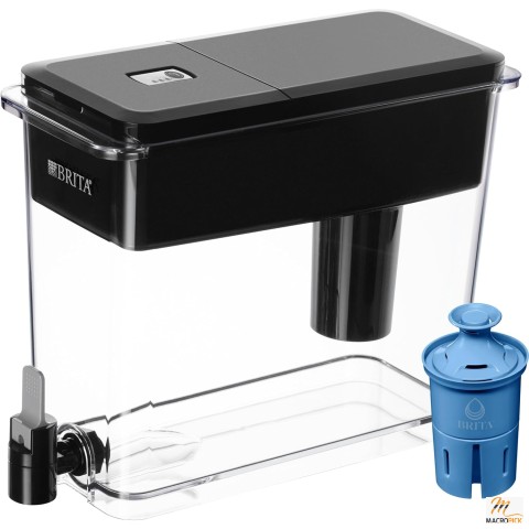 BPA-Free UltraMax Elite Large Water Dispenser By Brita, Replaces 1,800 Plastic Water Bottles a Year, 27 Cups