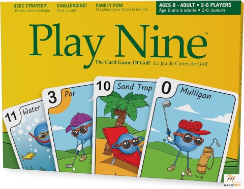 Family Fun Card Game. Perfect for Couples, Kids, Teens, and Adults! Ideal for Game Nights and Golf Enthusiasts