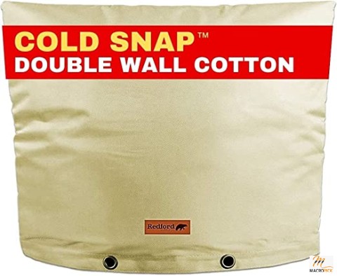 Heavy-Duty Multicolor Double Wall Cotton Backflow Preventer Cover | Size-30"W x 24"H