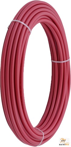 Red Colored 100 Feet PEX-B Flexible Water Tubing Coil for Plumbing | Multiple Sizes Available